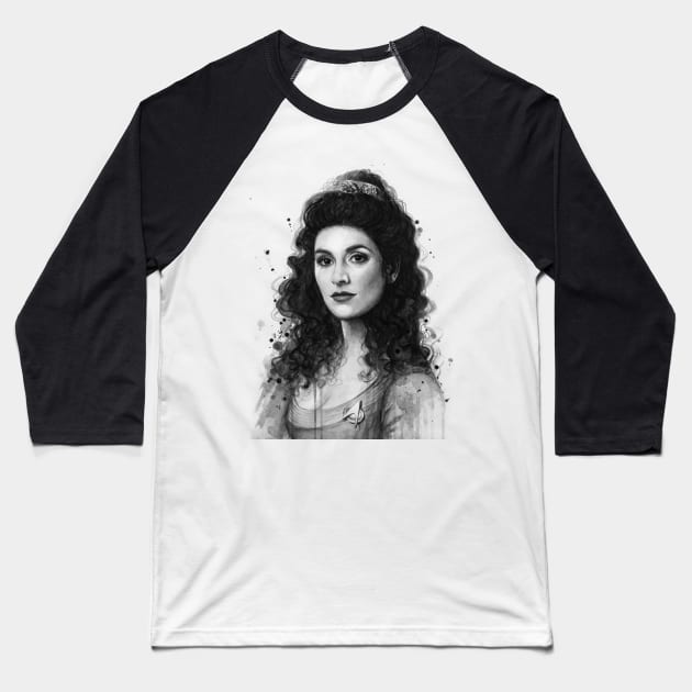 Troi Baseball T-Shirt by Olechka